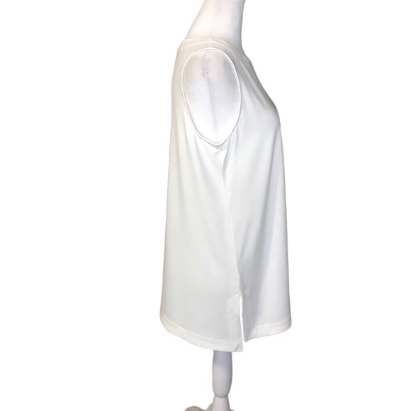 NEW J. Jill Wearever Layering Tank in White Size Medium - Picture 6 of 8